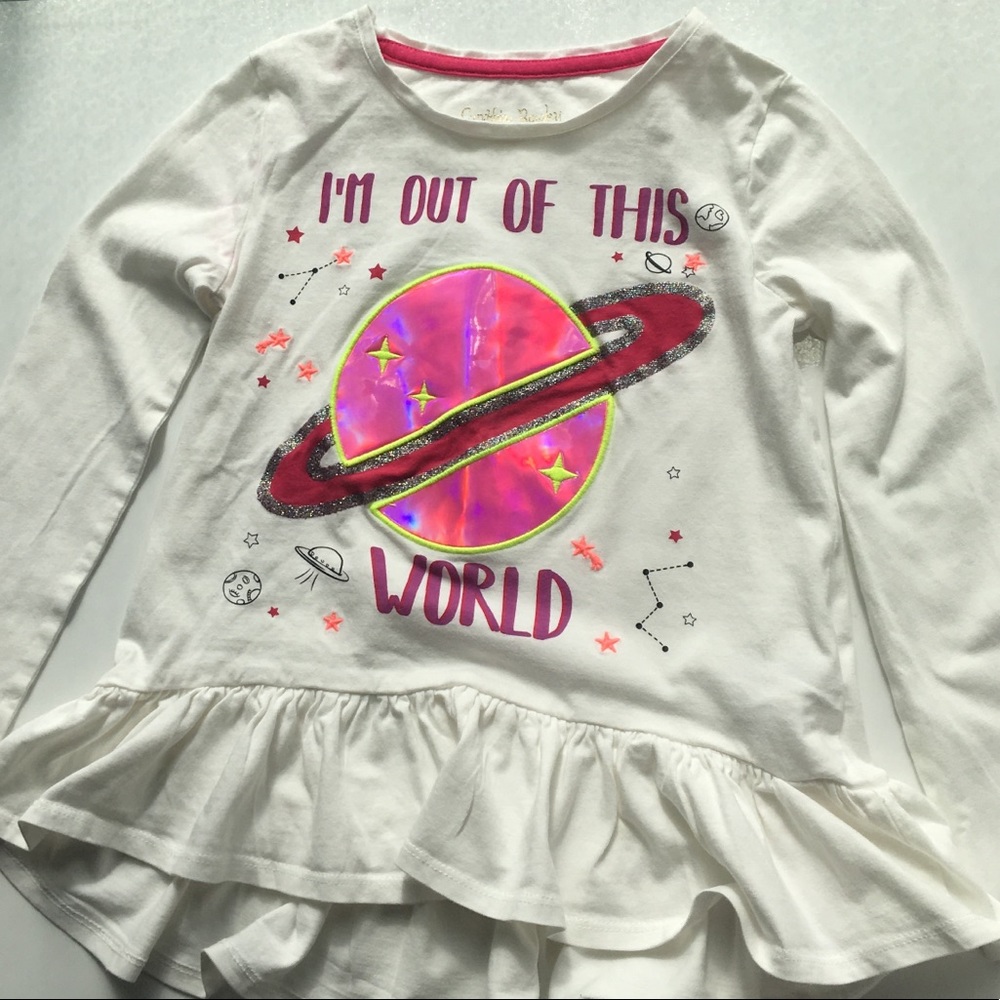 Cynthia Rowley girls long sleeve shirt